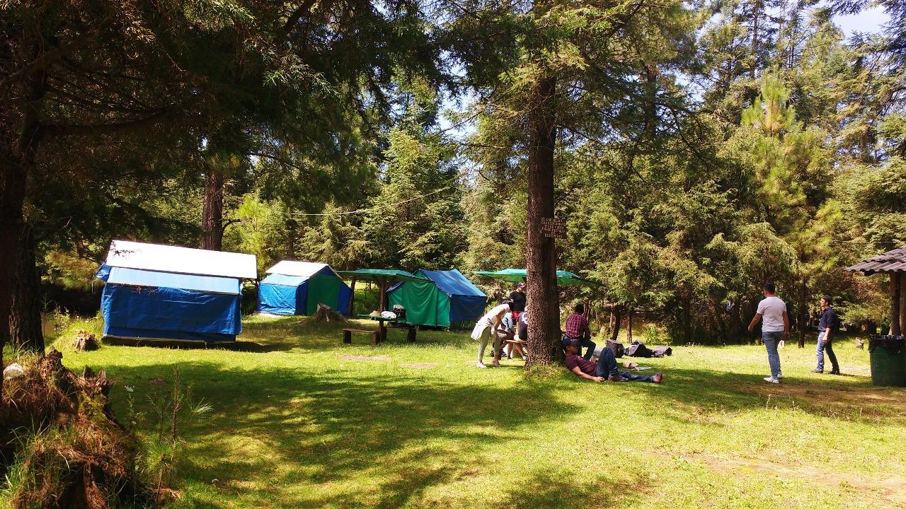 Club Tejamaniles Hotell Los Azufres Exteriör bild