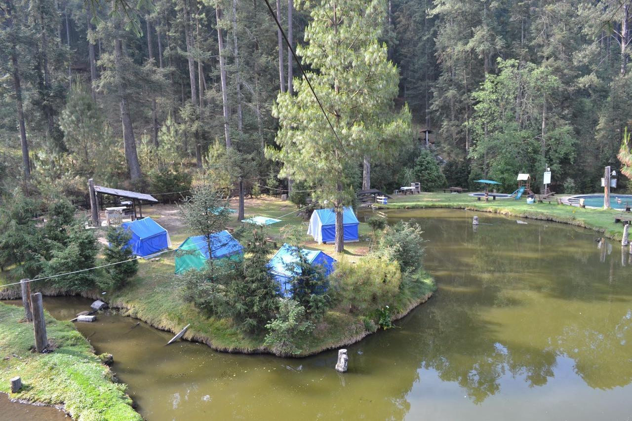 Club Tejamaniles Hotell Los Azufres Exteriör bild